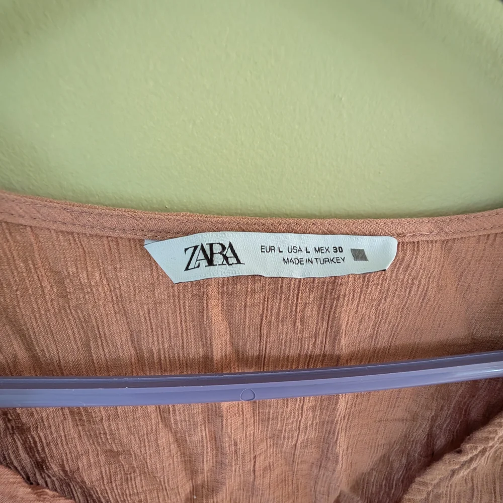 Zara Pink Ruffled Ruched Sundress - Picture 2 of 2